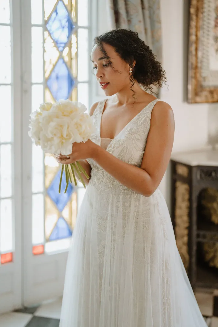 Flores de boda para una celebración elegante en Málaga