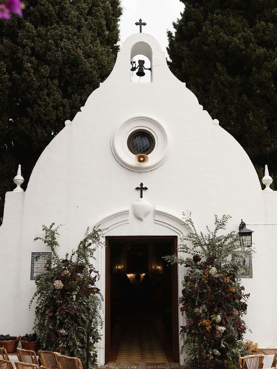 centro de mesa de la boda de Arancha & Fefo en Ermita de Guadalmina y Finca La Concepción