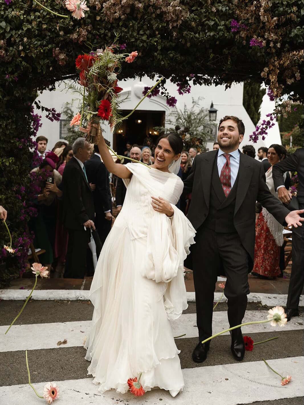 vista general de la boda de Arancha & Fefo en Ermita de Guadalmina y Finca La Concepción