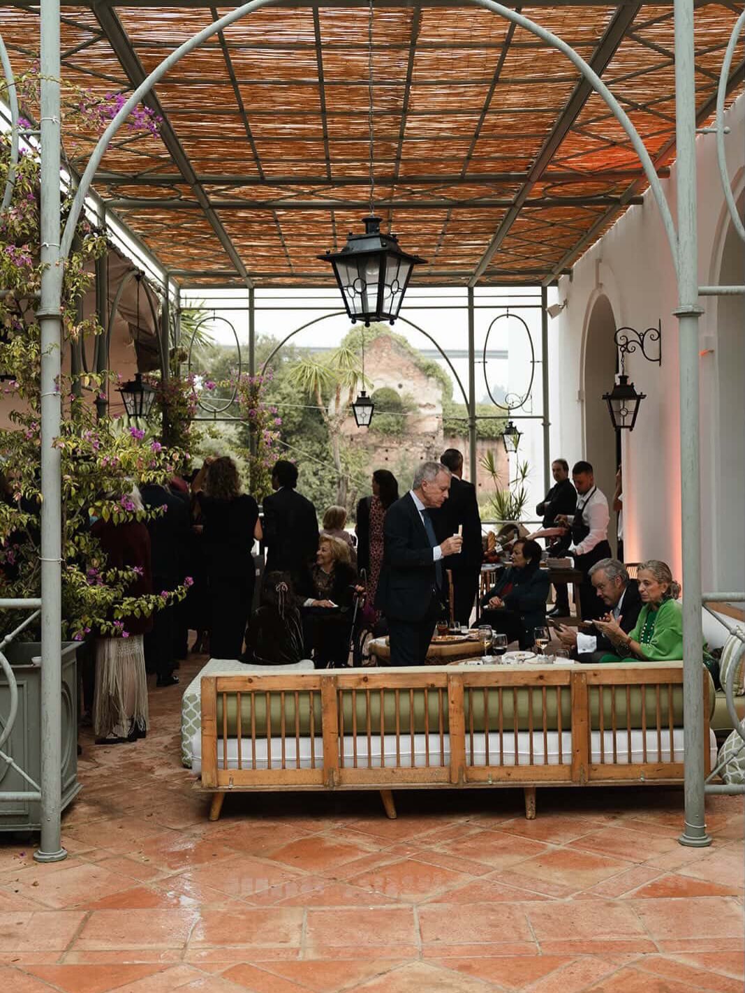 composición floral de la boda de Arancha & Fefo en Ermita de Guadalmina y Finca La Concepción