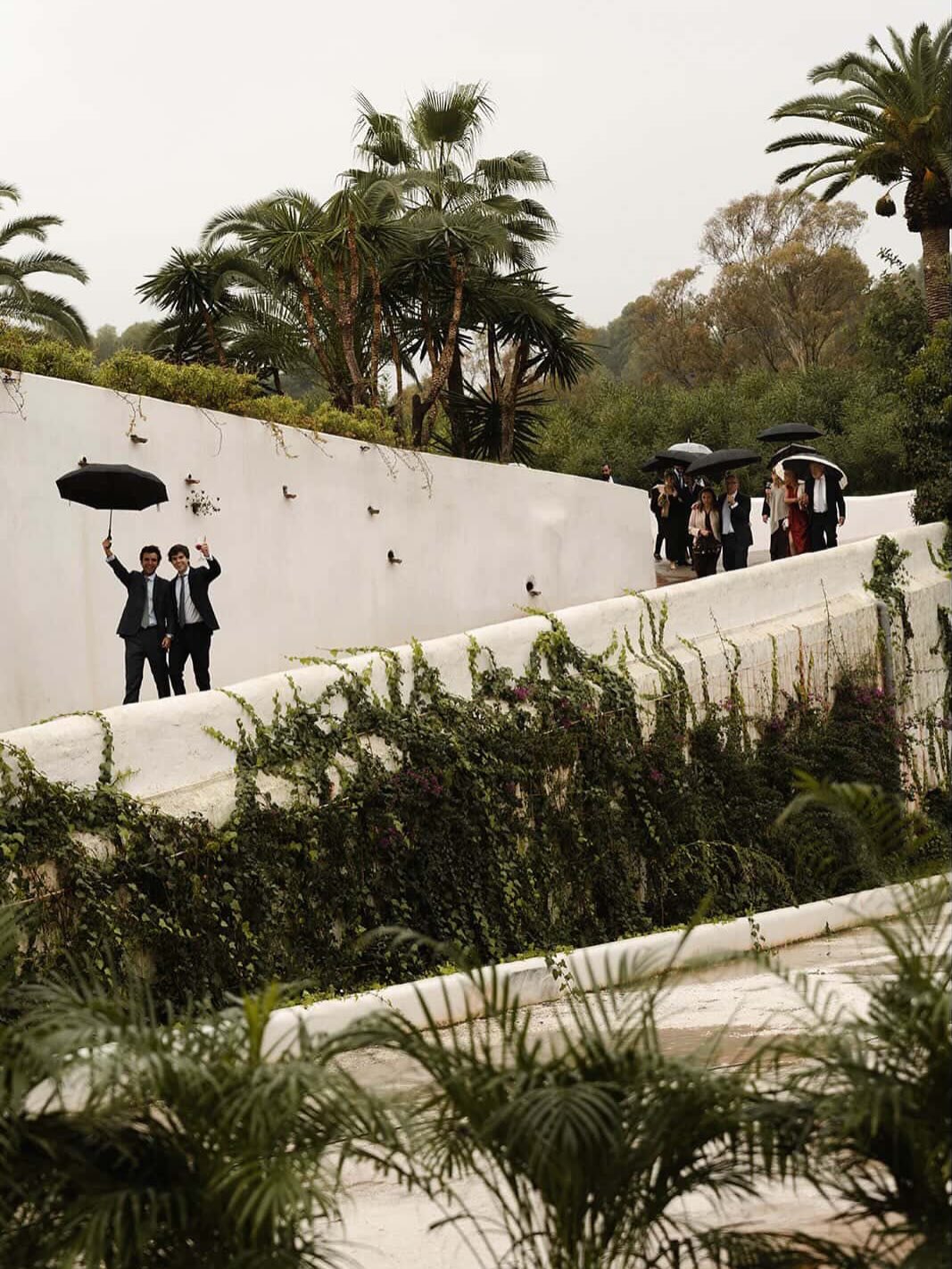 instalación floral de la boda de Arancha & Fefo en Ermita de Guadalmina y Finca La Concepción