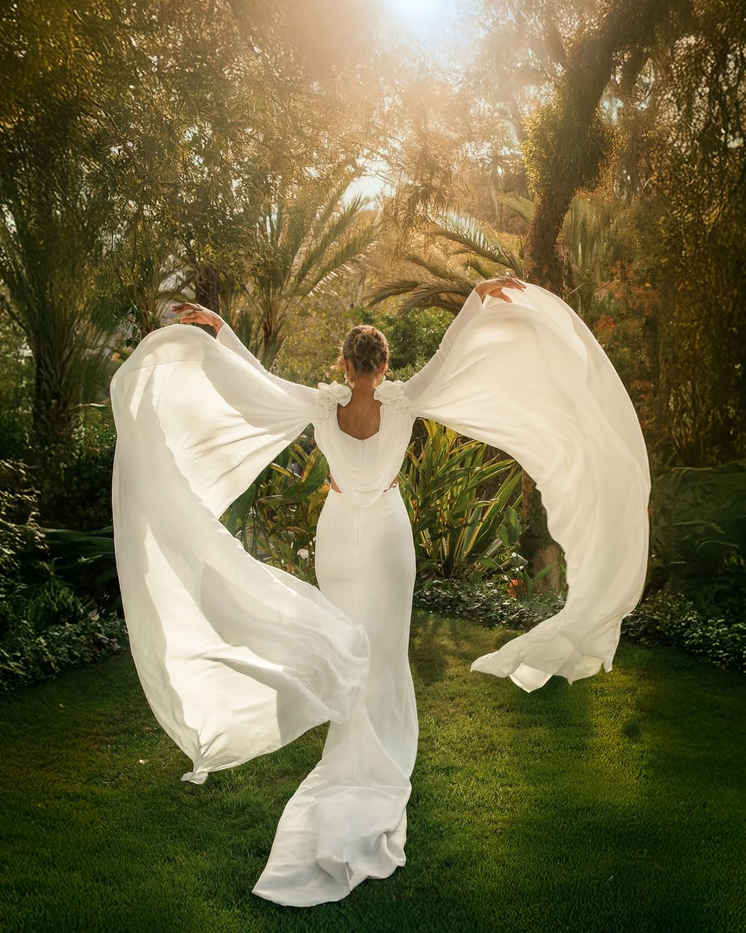 detalle floral de la boda de Evelin & Lio en Hacienda del Álamo