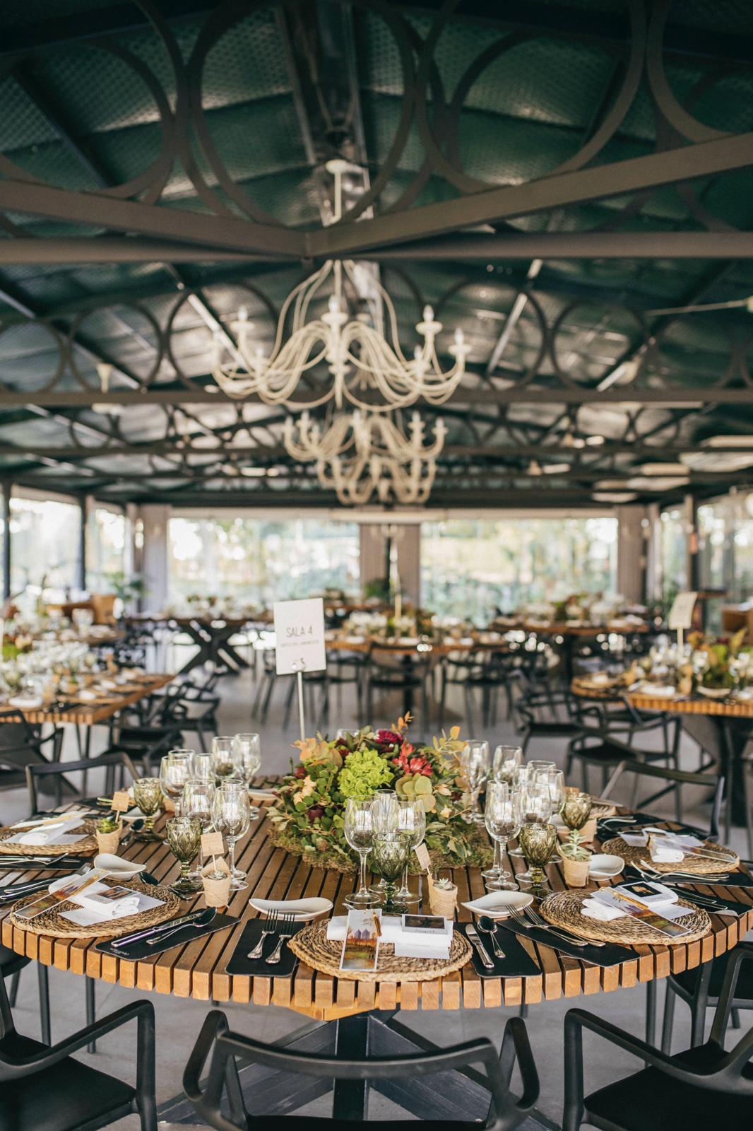 flores de temporada de la boda de Irene
