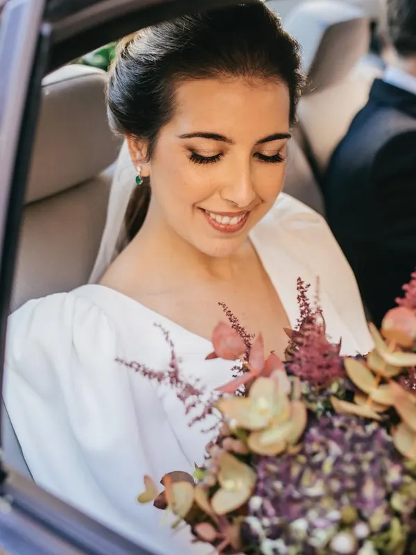 Boda de Irene en la Parroquia de San Lázaro y Jardines de San Telmo